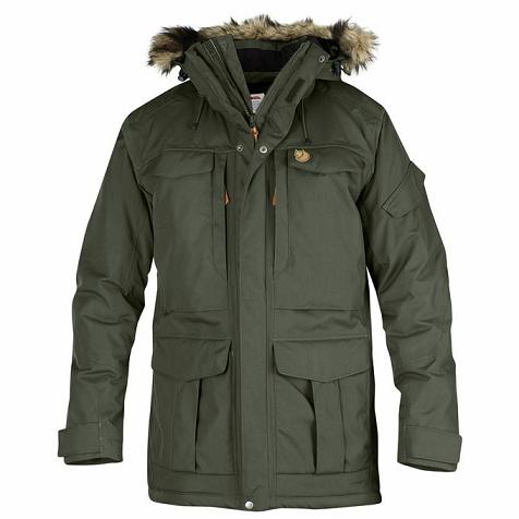 Fjallraven Nuuk Parka Hungary - Szürke Kabát Szürke LFE480126